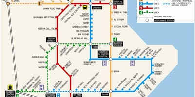 Karte kuveita metro