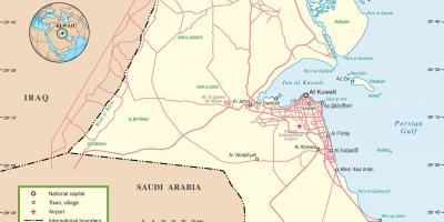 Kuveita ceļu karte