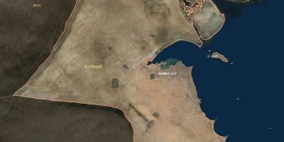 Karte kuveita satelītu